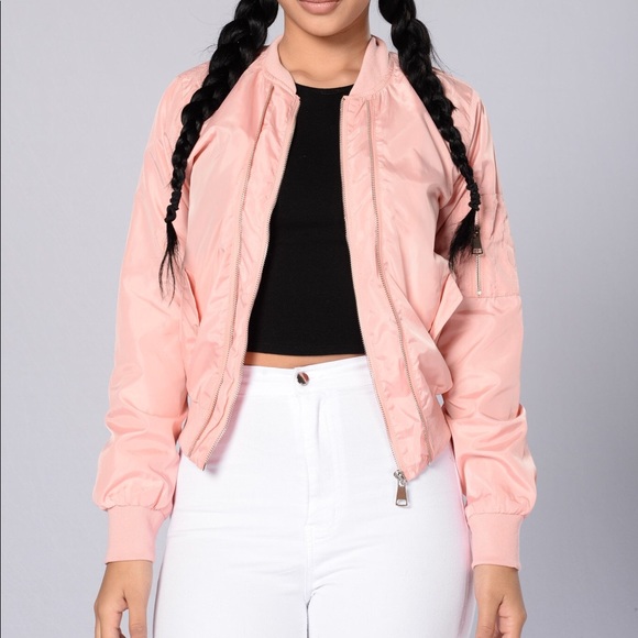 Rose Bomber Jacket Fashion Nova - Picture 2 of 4
